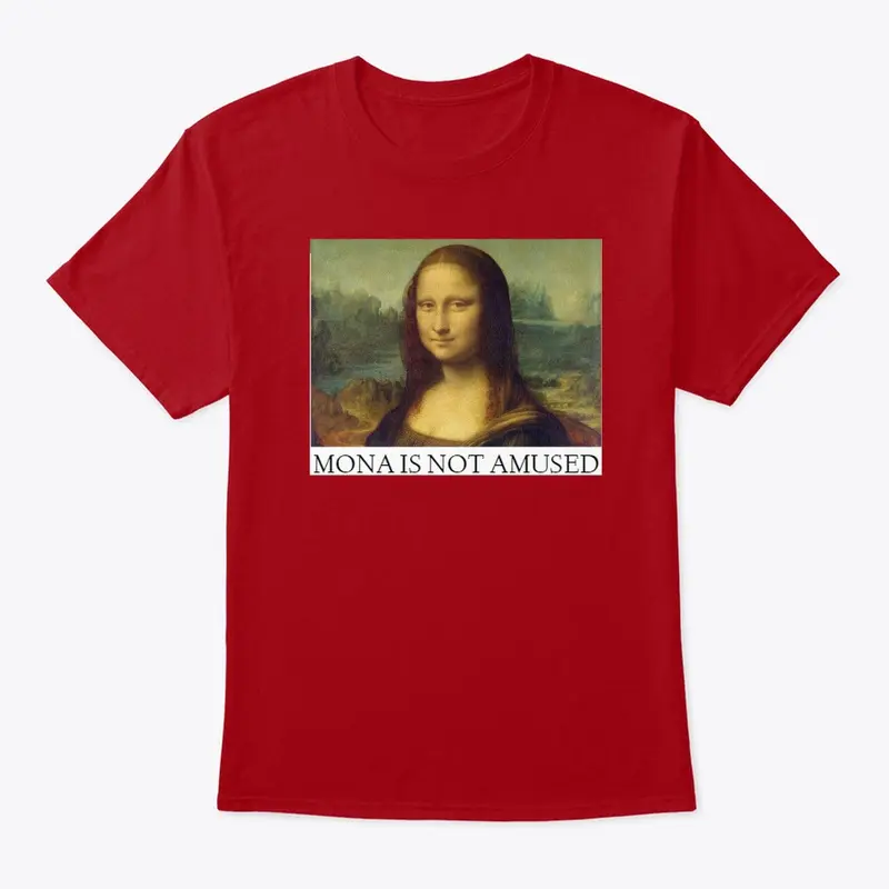 Mona is not amused Men's T-Shirt